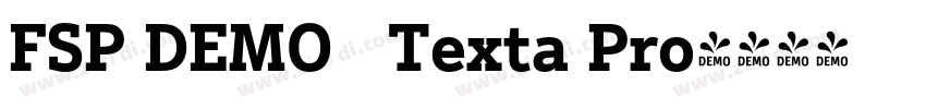 FSP DEMO   Texta Pro字体转换